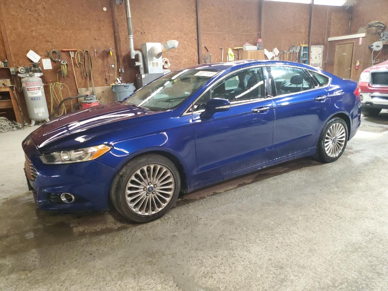 2013 Ford Fusion Titanium للبيع في Ebensburg، PA - Front End