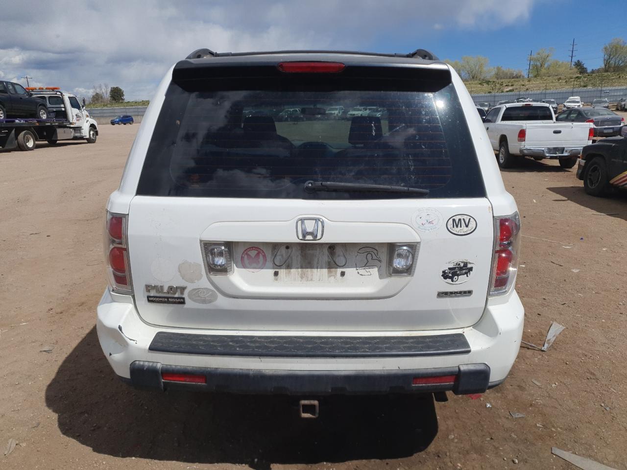 2006 Honda Pilot Lx VIN: 2HKYF18106H524538 Lot: 54786285