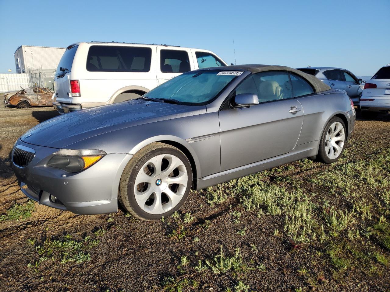 2004 Bmw 645 Ci Automatic de vânzare în American Canyon, CA - Vandalism