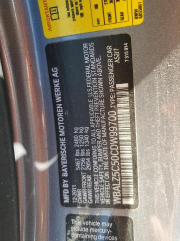 2012 BMW 650 XI
