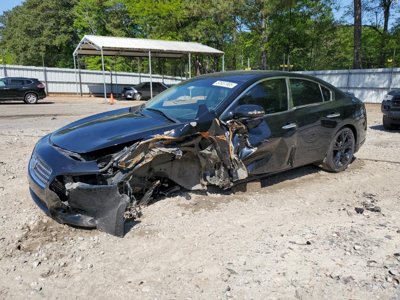 2013 Nissan Maxima S იყიდება Austell-ში, GA - Front End