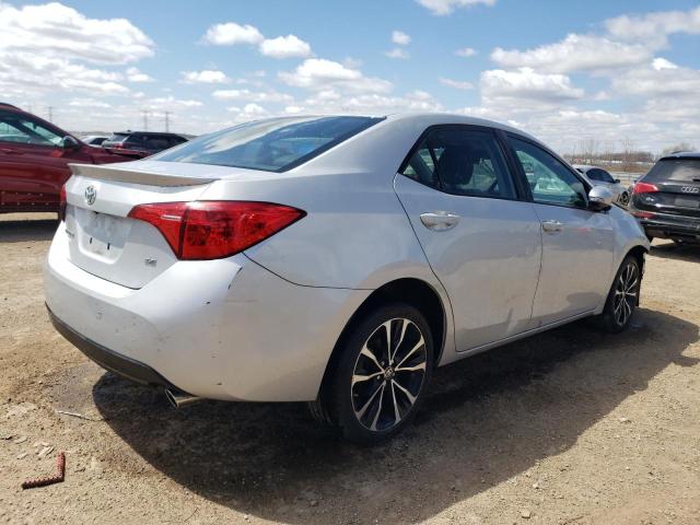  TOYOTA COROLLA 2018 Серебристый