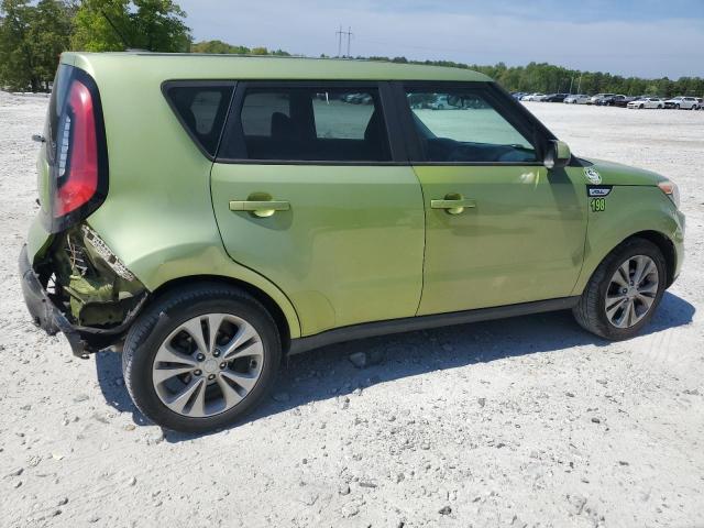  KIA SOUL 2016 Зелений
