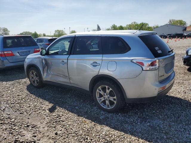  MITSUBISHI OUTLANDER 2015 Сріблястий