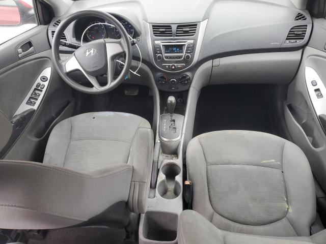  HYUNDAI ACCENT 2017 Czerwony