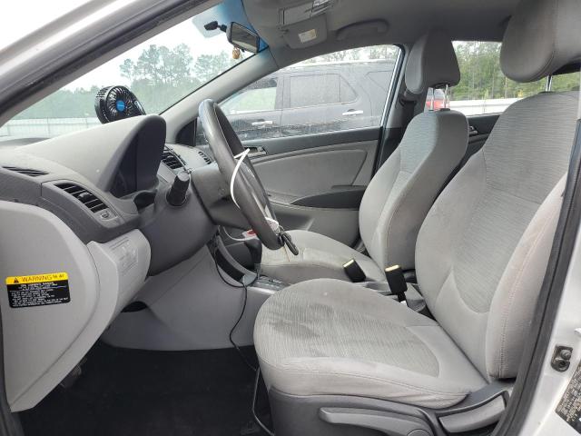  HYUNDAI ACCENT 2015 Серебристый