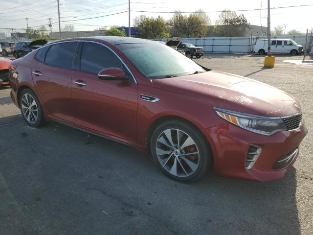 Sedans KIA OPTIMA 2016 Red