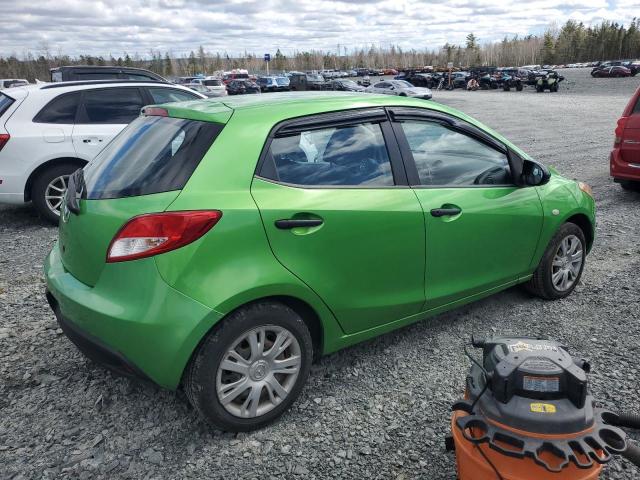  MAZDA 2 2012 Zielony