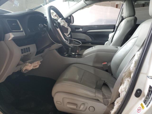 Parquets TOYOTA HIGHLANDER 2015 Biały