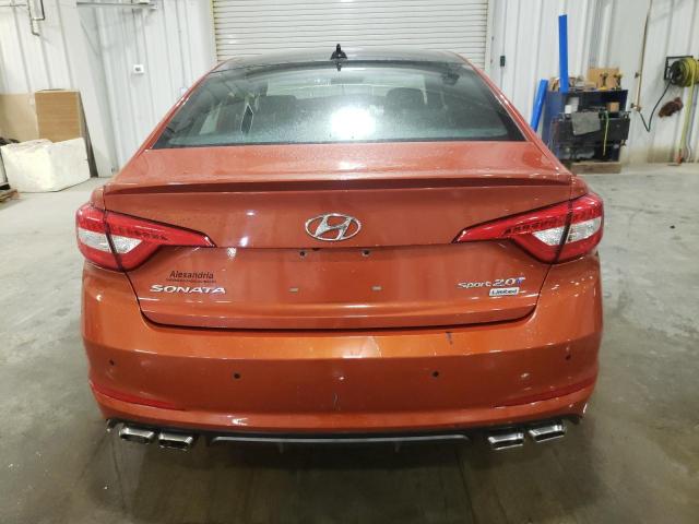  HYUNDAI SONATA 2015 Оранжевый