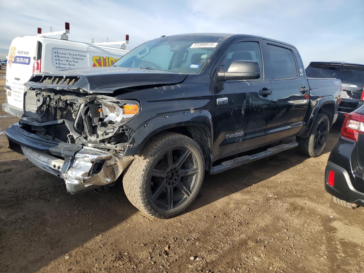 2015 Toyota Tundra Crewmax Sr5 продається в Brighton, CO - Front End