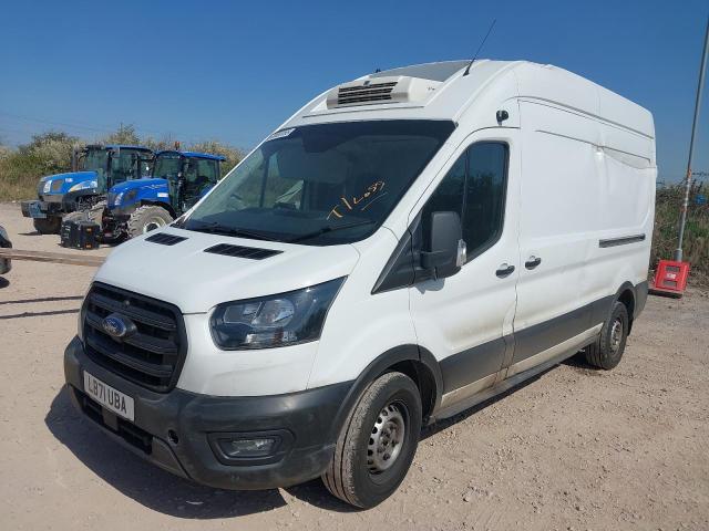 2022 FORD TRANSIT 2.0 ECOBLUE 130PS H3 LEADER VAN for sale at Copart BRISTOL