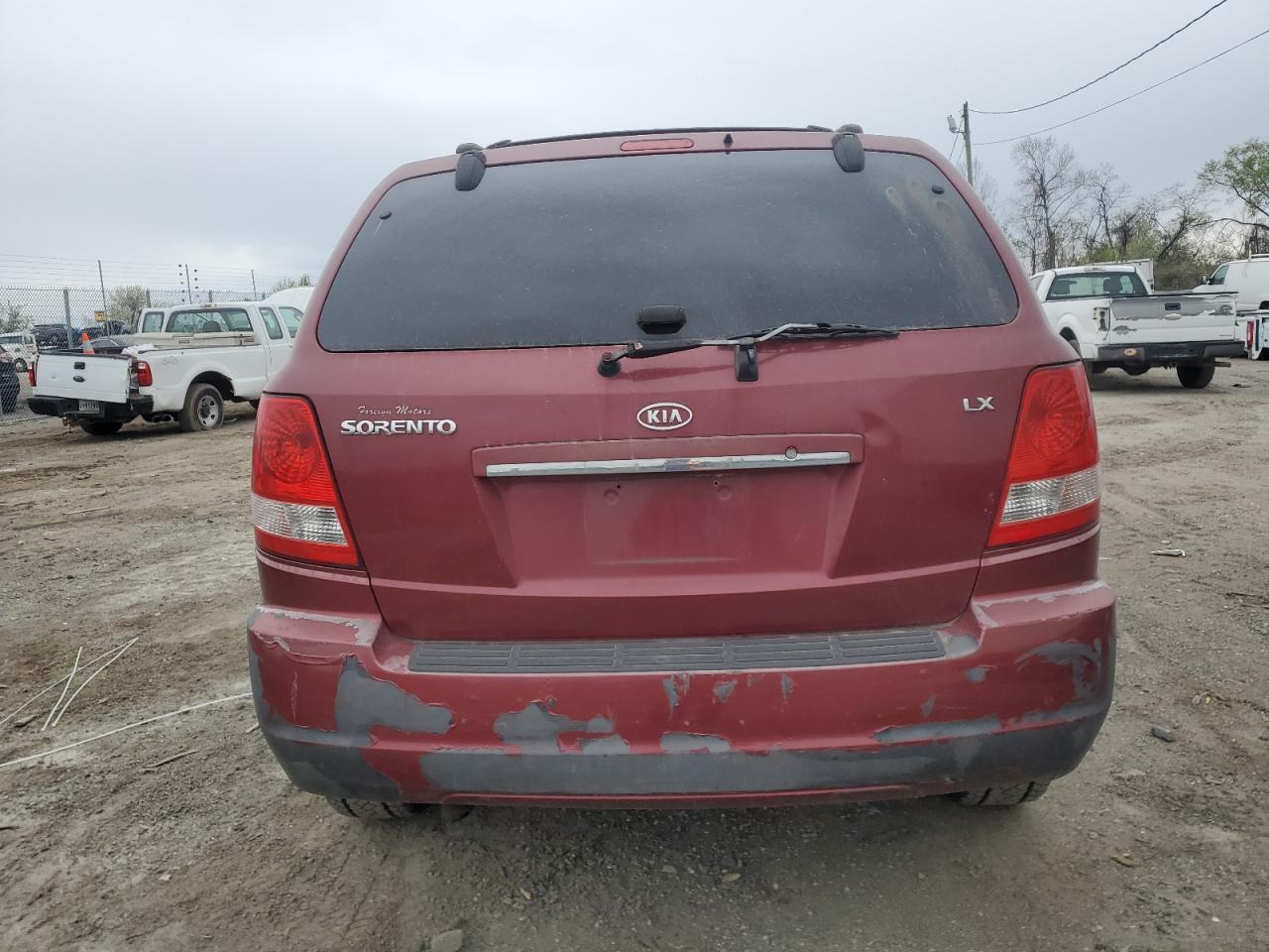 2005 Kia Sorento Ex VIN: KNDJC733355354471 Lot: 51651945