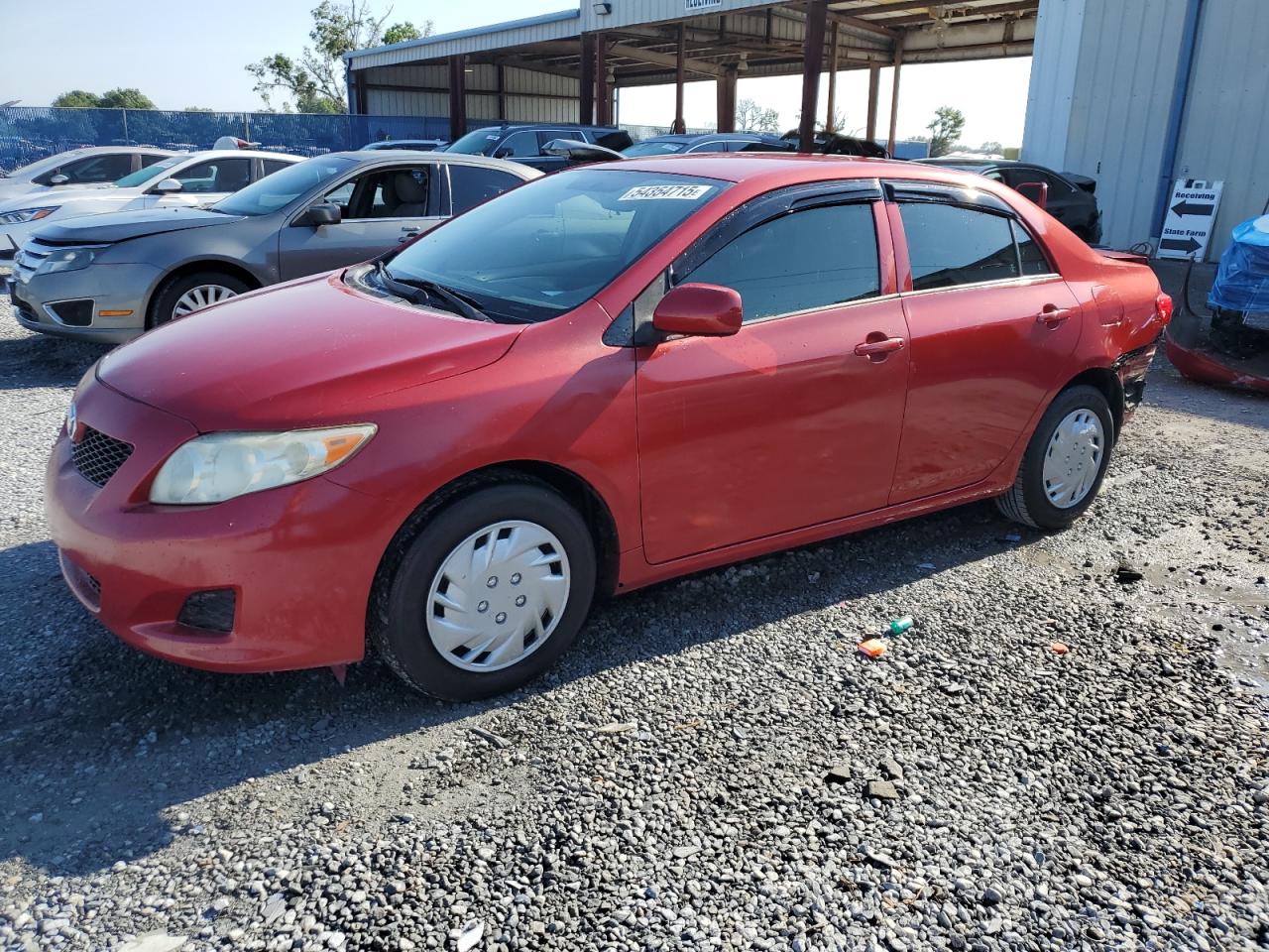 2009 Toyota Corolla Base en Venta en Riverview, FL - Rear End