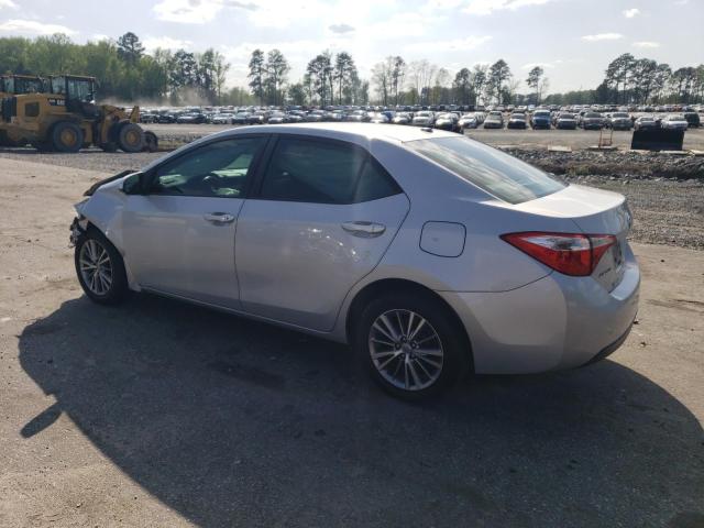  TOYOTA COROLLA 2015 Серебристый