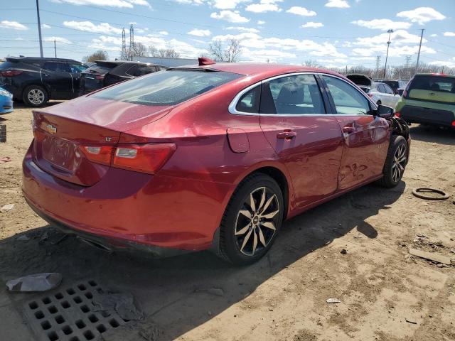  CHEVROLET MALIBU 2016 Czerwony