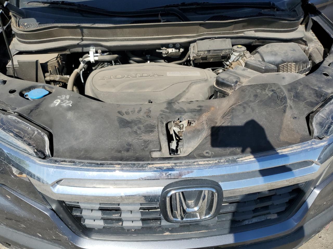 2017 Honda Ridgeline Rtl VIN: 5FPYK3F55HB034196 Lot: 53201815