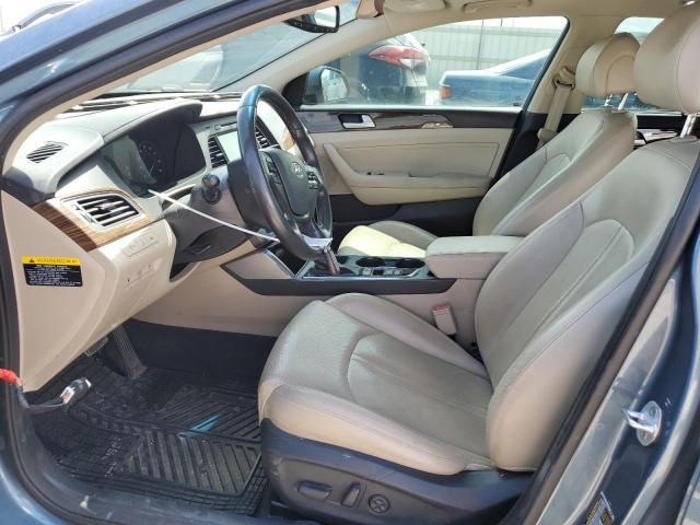  HYUNDAI SONATA 2016 Синий