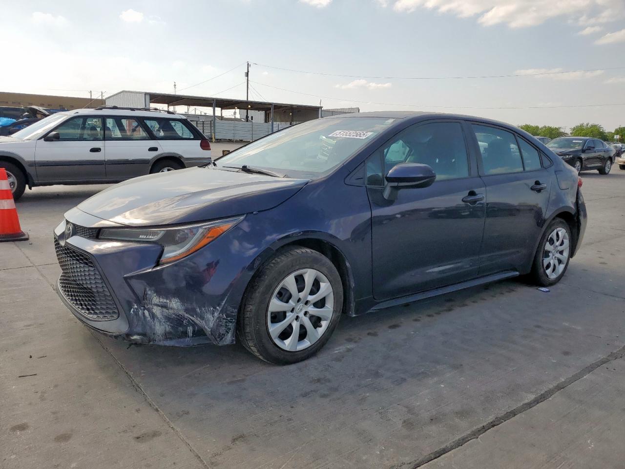 2020 Toyota Corolla Le за продажба в Grand Prairie, TX - Rear End