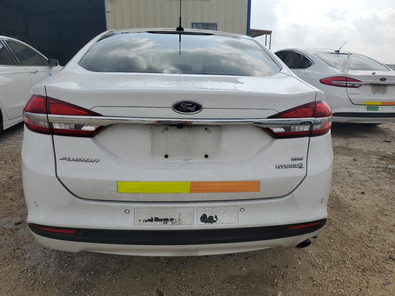 2018 Ford Fusion Se Hybrid VIN: 3FA6P0LU3JR171594 Lot: 54036385