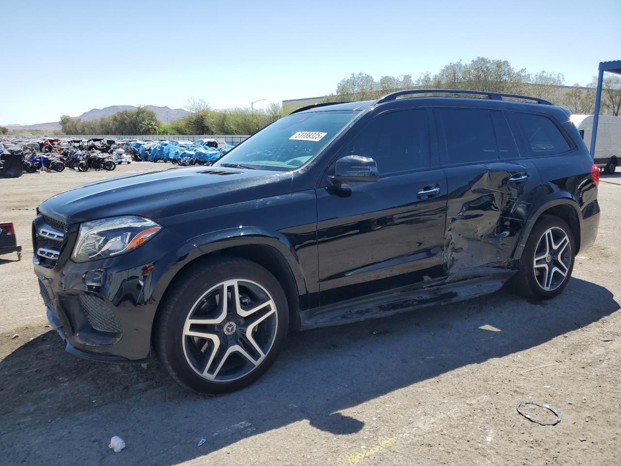 2018 Mercedes-Benz Gls 550 4Matic на продаже в Las Vegas, NV - Side