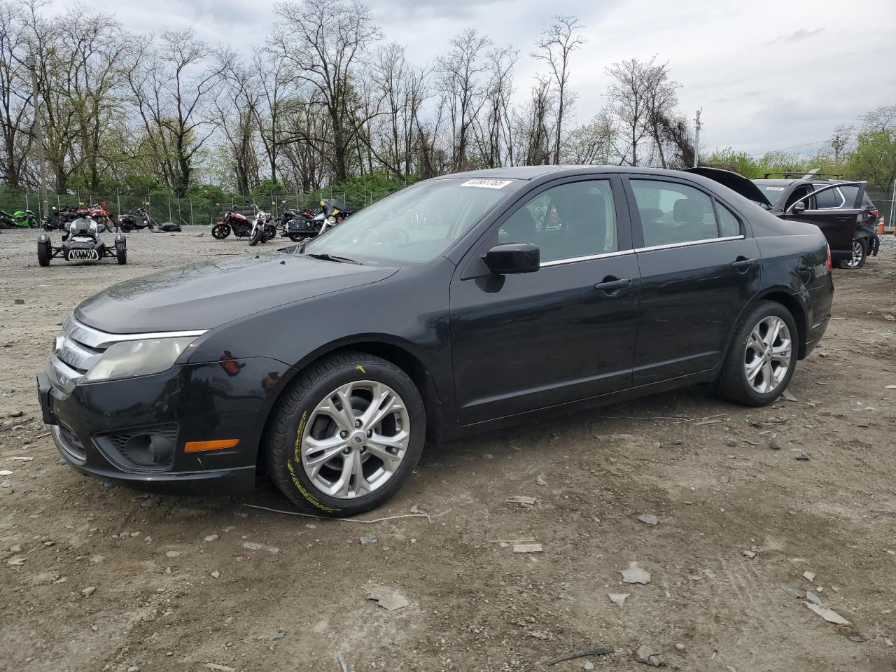 2012 Ford Fusion Se იყიდება Baltimore-ში, MD - Side