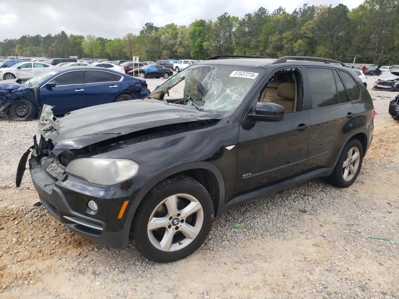 2008 Bmw X5 3.0I de vânzare în Eight Mile, AL - Burn - Interior