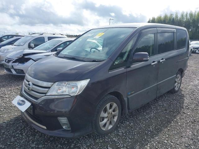 2013 NISSAN SERENA for sale at Copart EAST KILBRIDE