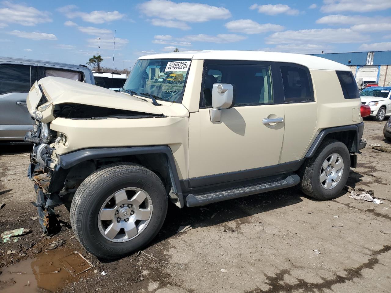 2008 Toyota Fj Cruiser de vânzare în Woodhaven, MI - Front End