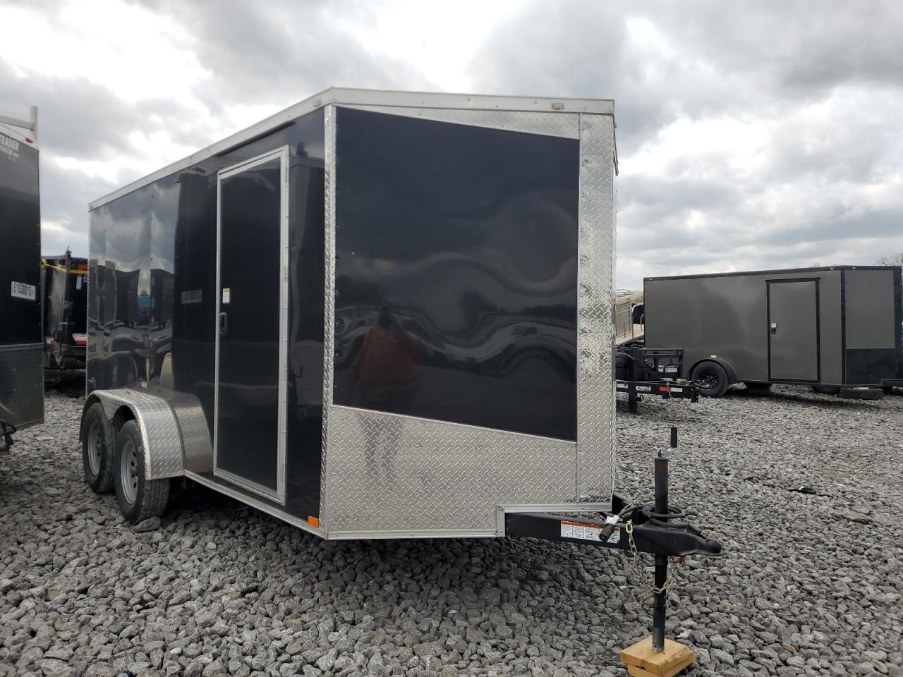 2024 Seed Cargo 7X14Ta2 Enclosed Cargo Trailer for Sale in Madisonville, TN - Minor Dent/Scratches