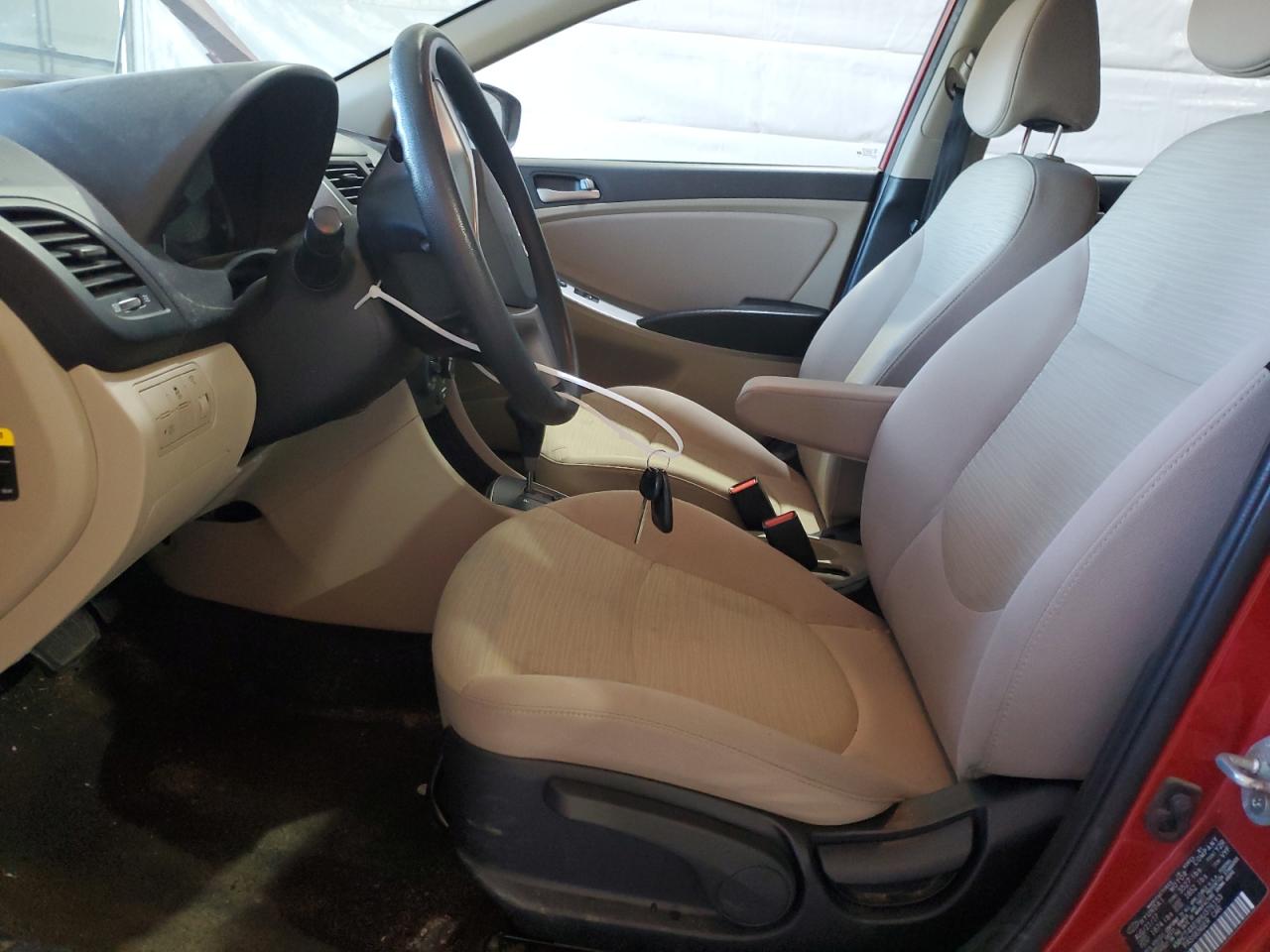 2017 Hyundai Accent Se VIN: KMHCT4AE9HU376153 Lot: 54663125