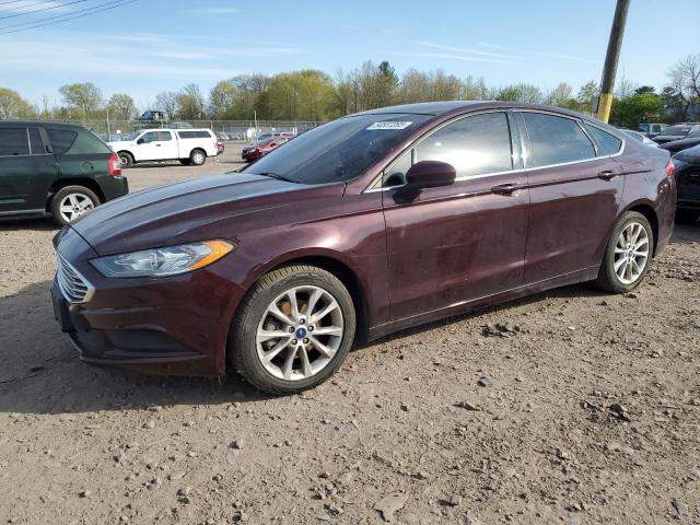 2017 FORD FUSION SE for sale at Copart PA - PHILADELPHIA EAST-SUBLOT