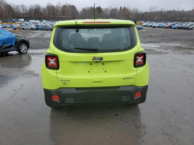  JEEP RENEGADE 2018 Green