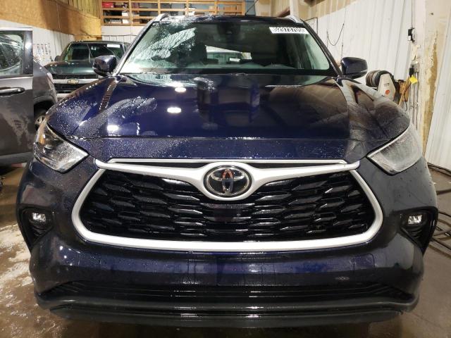  TOYOTA HIGHLANDER 2023 Синий