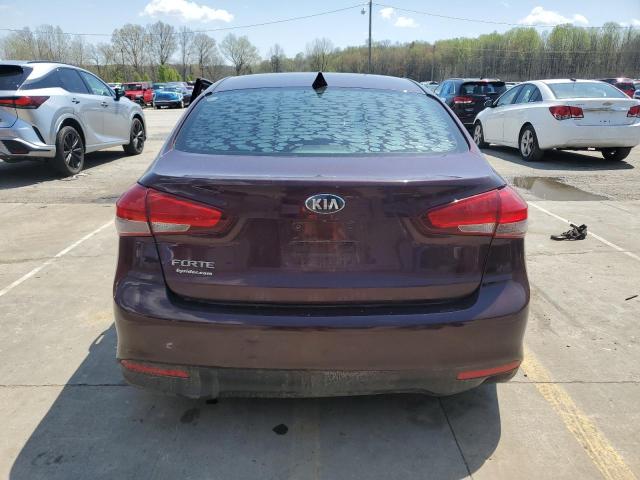  KIA FORTE 2018 Bordowy