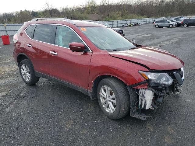 Parquets NISSAN ROGUE 2015 Czerwony