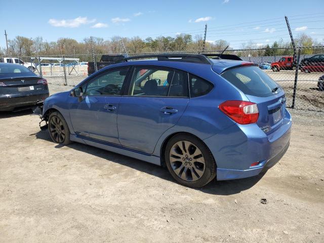 Crossovers SUBARU IMPREZA 2015 Granatowy