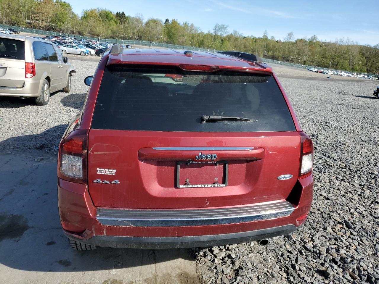 2016 Jeep Compass Latitude VIN: 1C4NJDEB0GD729476 Lot: 52014075