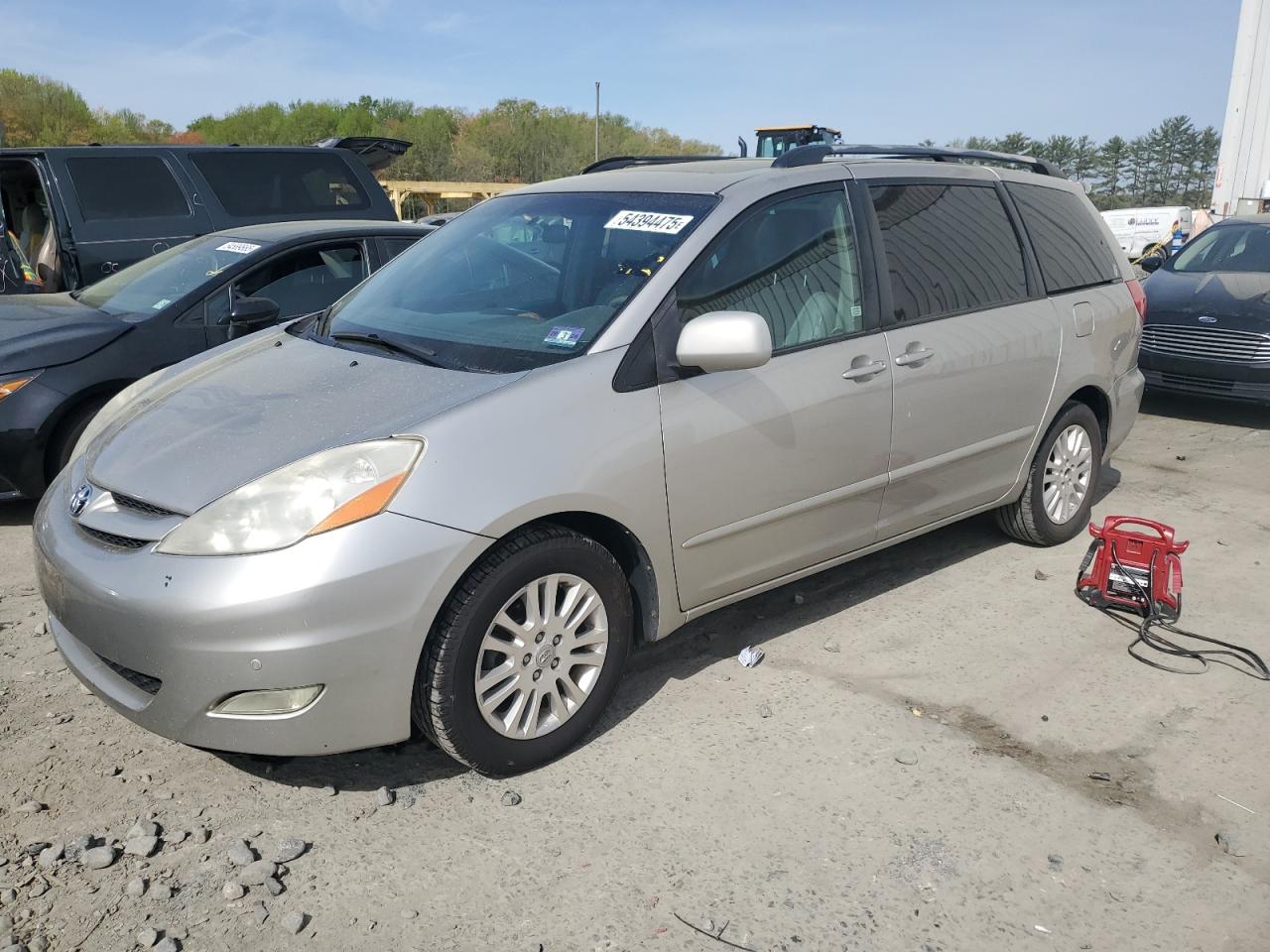2009 Toyota Sienna Xle იყიდება Windsor-ში, NJ - Rear End