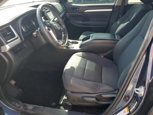  TOYOTA HIGHLANDER 2016 Синий