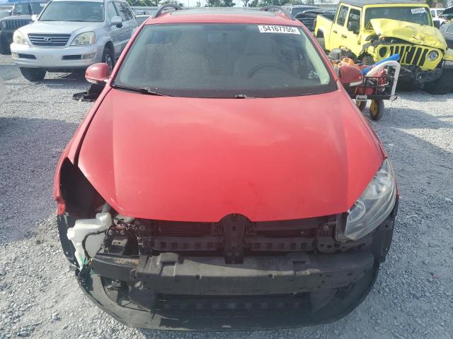  VOLKSWAGEN JETTA 2012 Красный