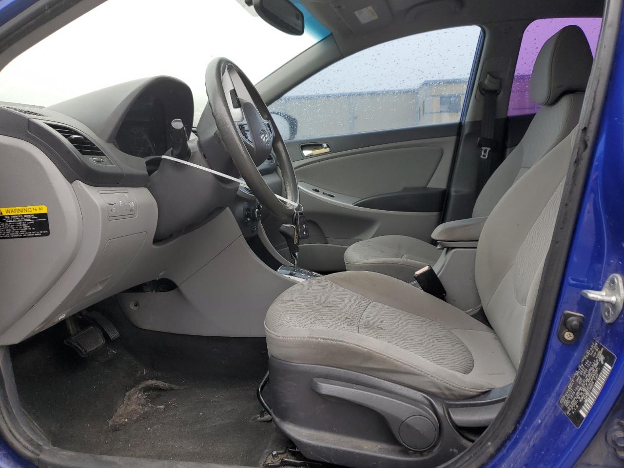 2012 Hyundai Accent Gls VIN: KMHCU4AE9CU098280 Lot: 51658745