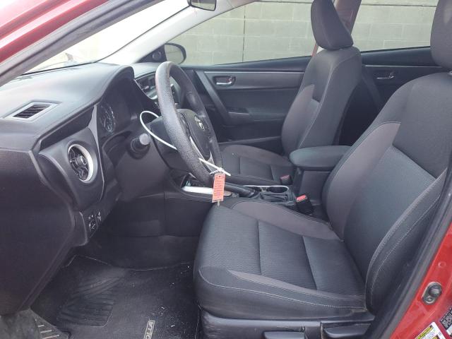 Sedans TOYOTA COROLLA 2017 Red