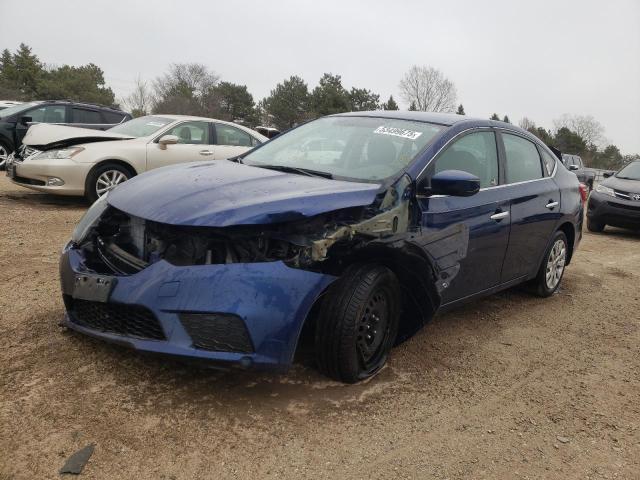  NISSAN SENTRA 2017 Blue