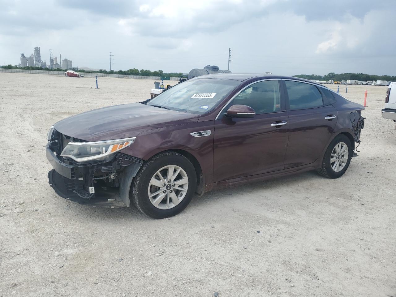 2018 Kia Optima Lx იყიდება New Braunfels-ში, TX - Rear End