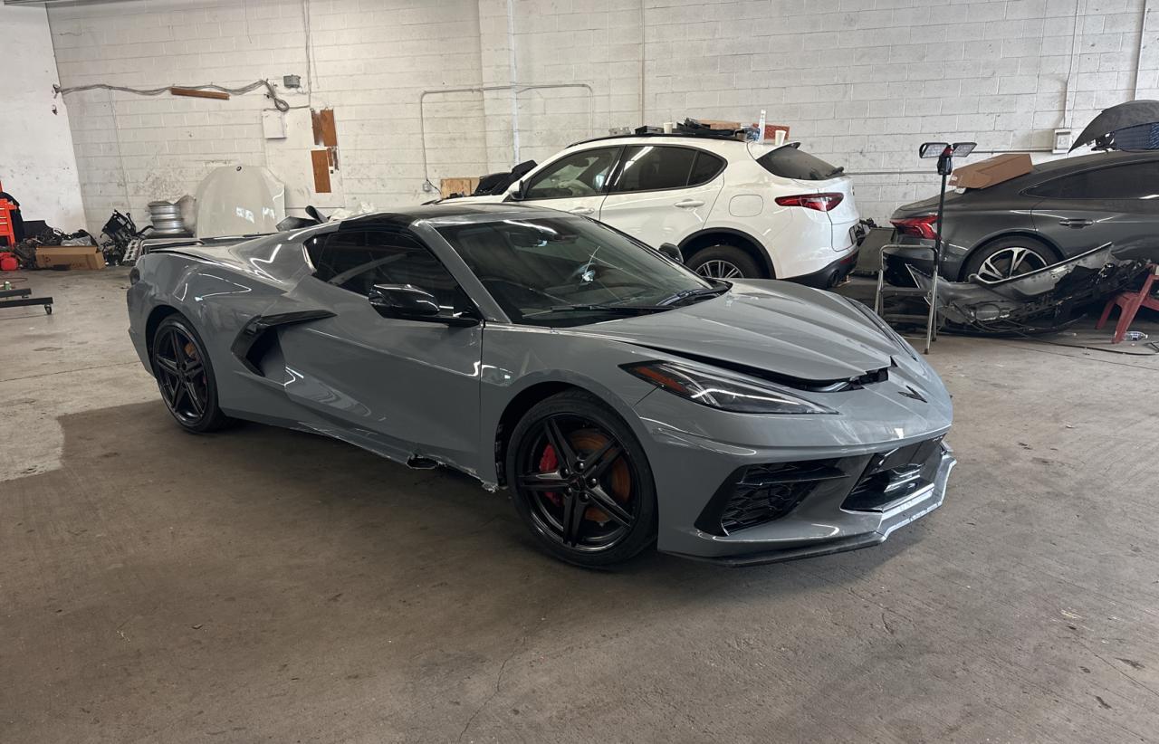 2024 Chevrolet Corvette Stingray 2Lt იყიდება Sun Valley-ში, CA - Water/Flood