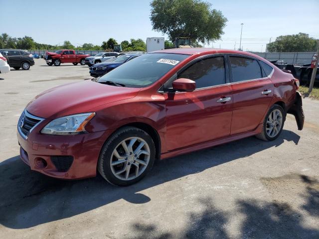  NISSAN SENTRA 2013 Красный