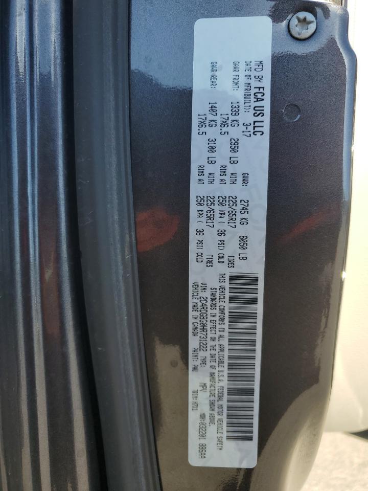 2c4rdgbg0hr731222 2C4RDGBG0HR731222 2017 Dodge Grand Caravan Se