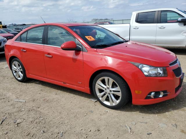  CHEVROLET CRUZE 2014 Красный