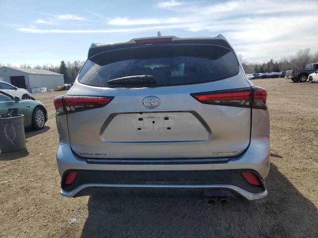  TOYOTA HIGHLANDER 2022 Silver